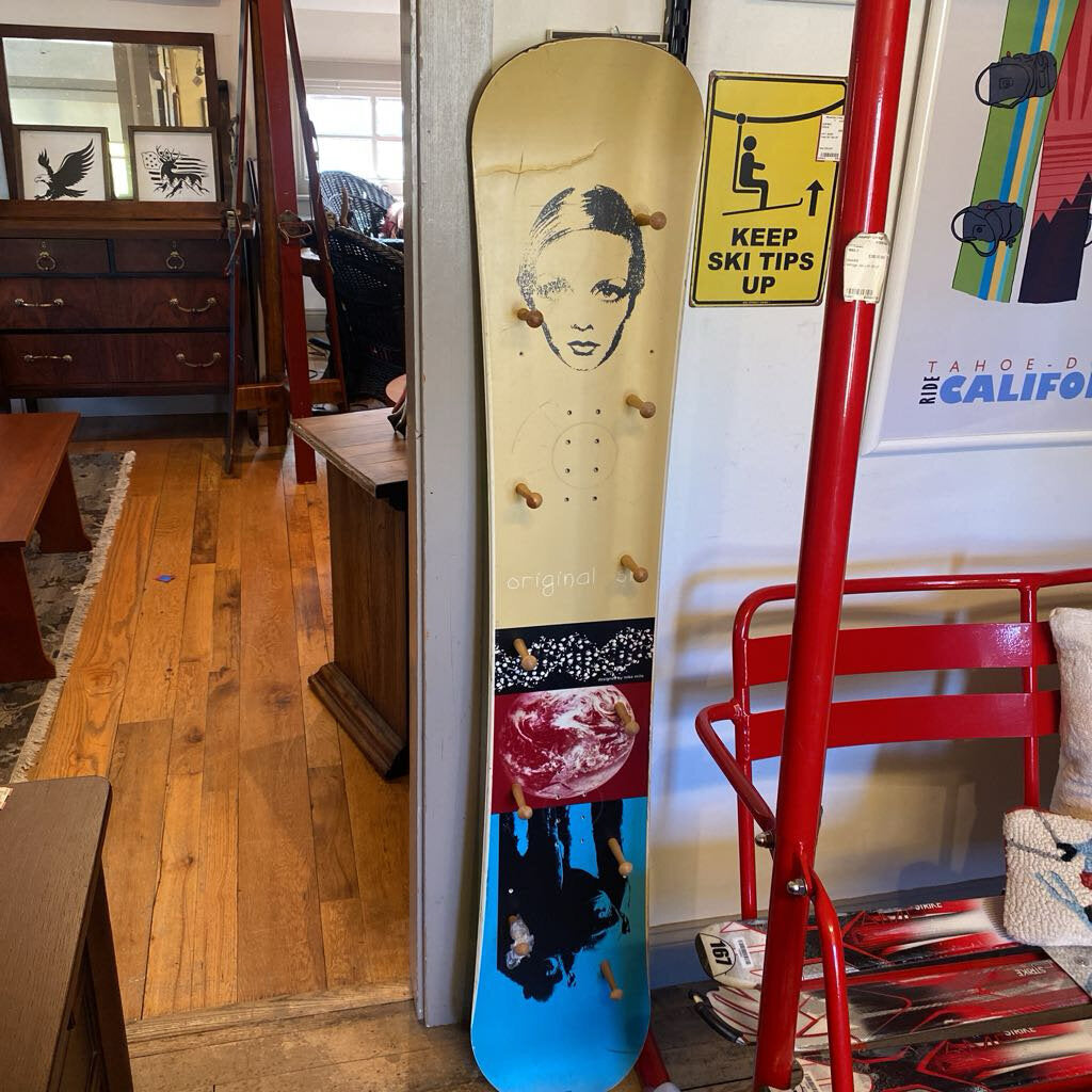 Wall Mounted Snowboard Coat Rack