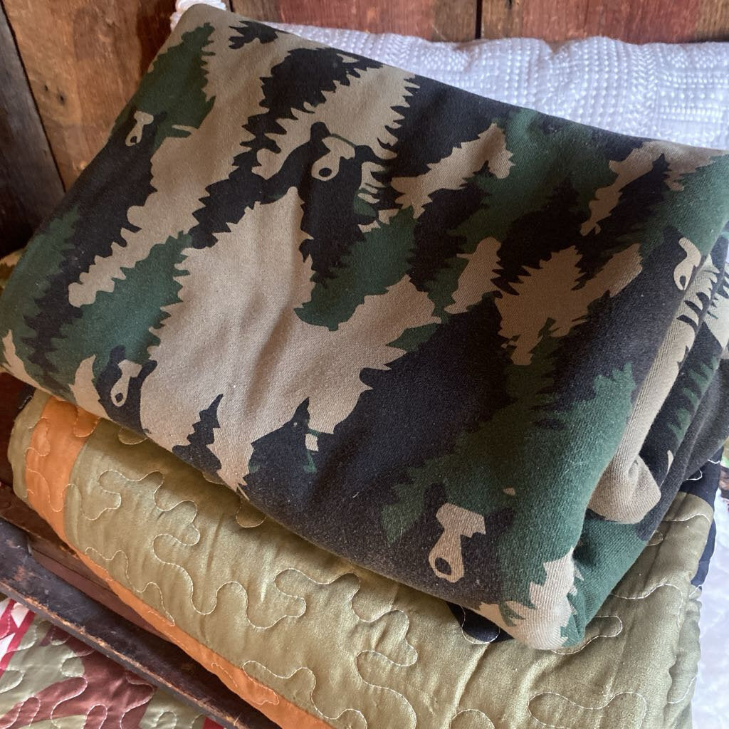 Bear Camouflage Blanket