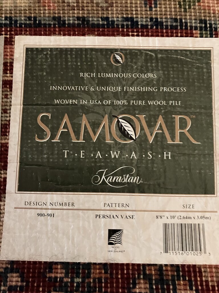 Karastan Samovar 9x10 Wool Rug
