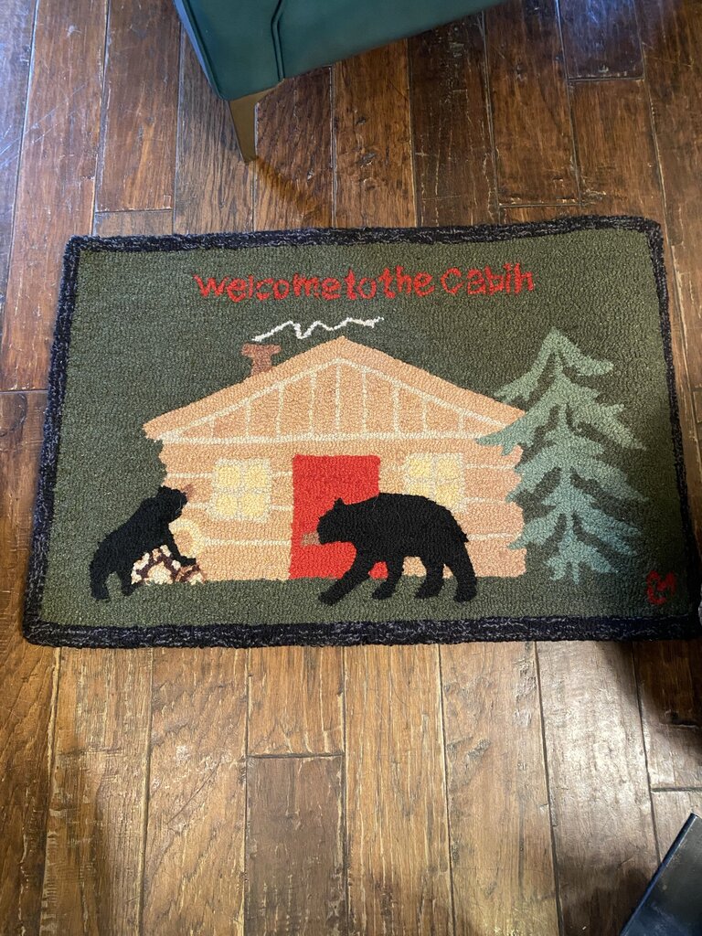 Chandler 4 Corners Welcome To The Cabin Rug