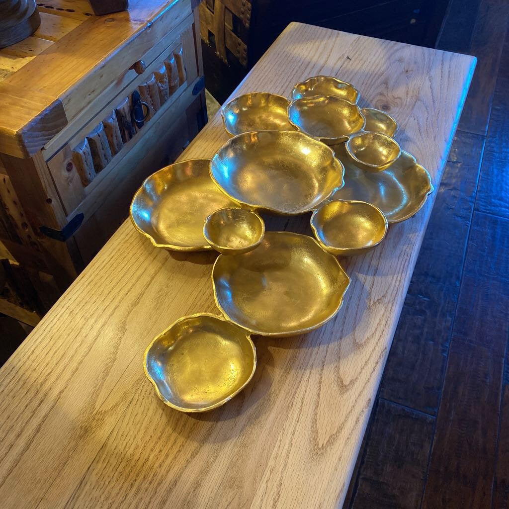 Zodax Gold Circle Tray