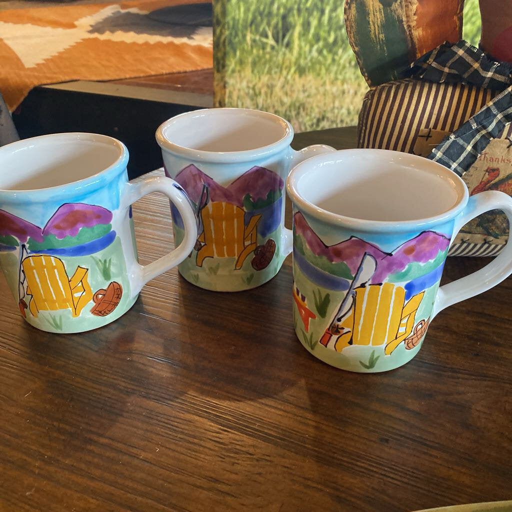 Fishing Mug - Set of 3