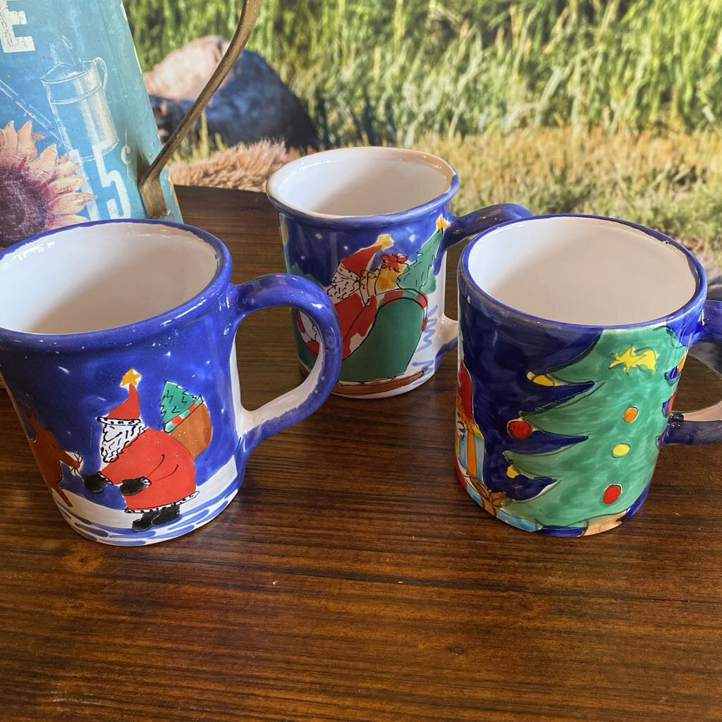 Christmas Mug - Set of 3