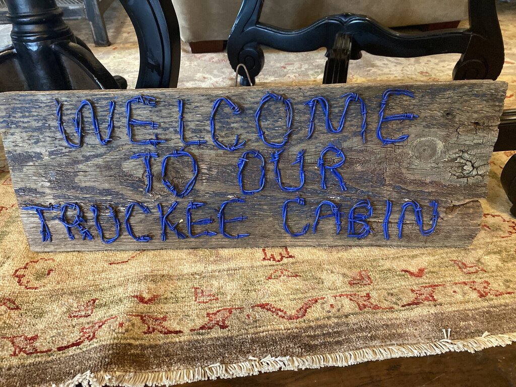 Welcome To Our Truckee Cabin