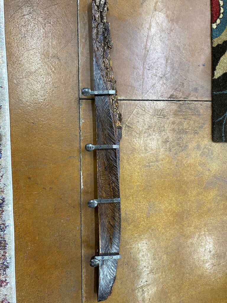 4 Hook Coat Rack with RR Hooks