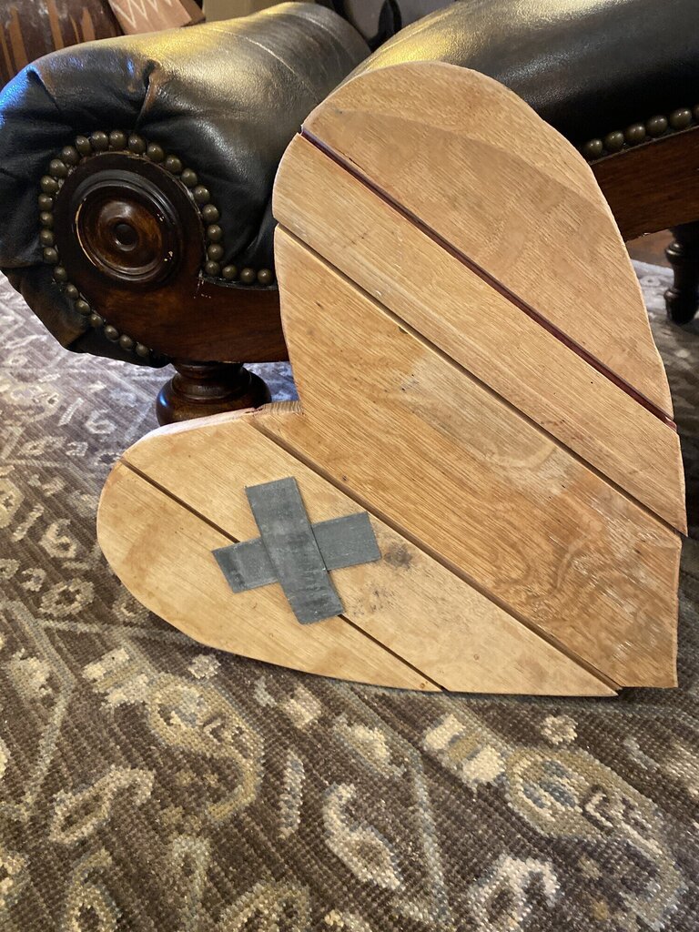 Barrel Stave Heart - Medium