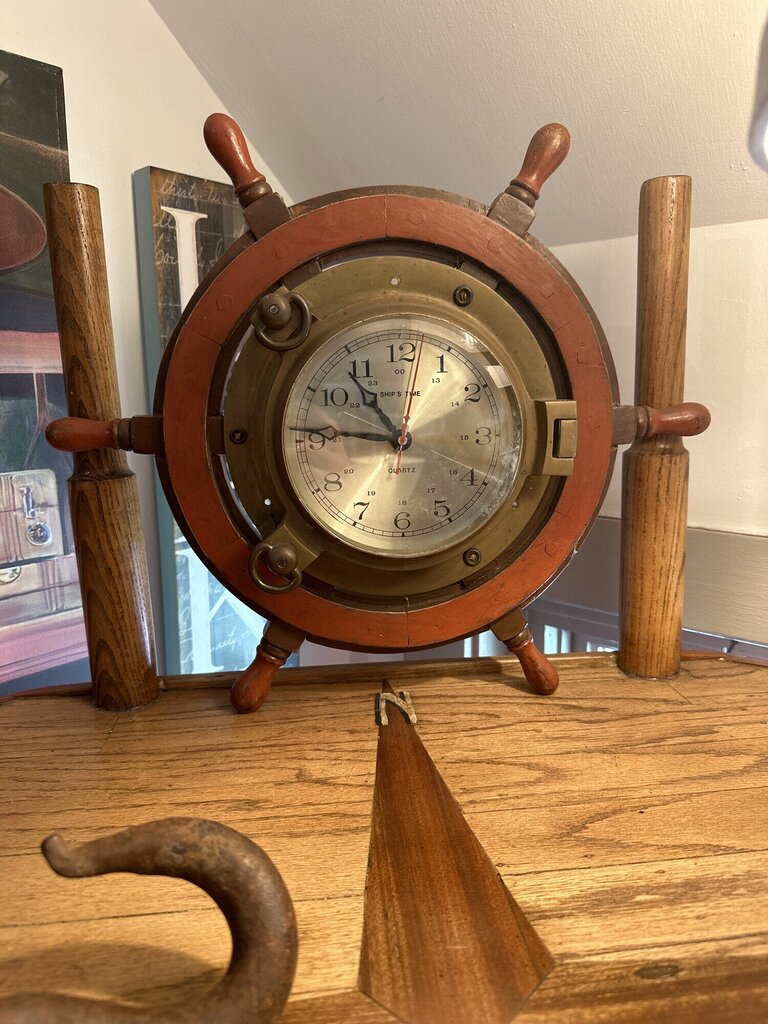 Custom Made Boat Cabinet With Leaded Glass By Larry Berger