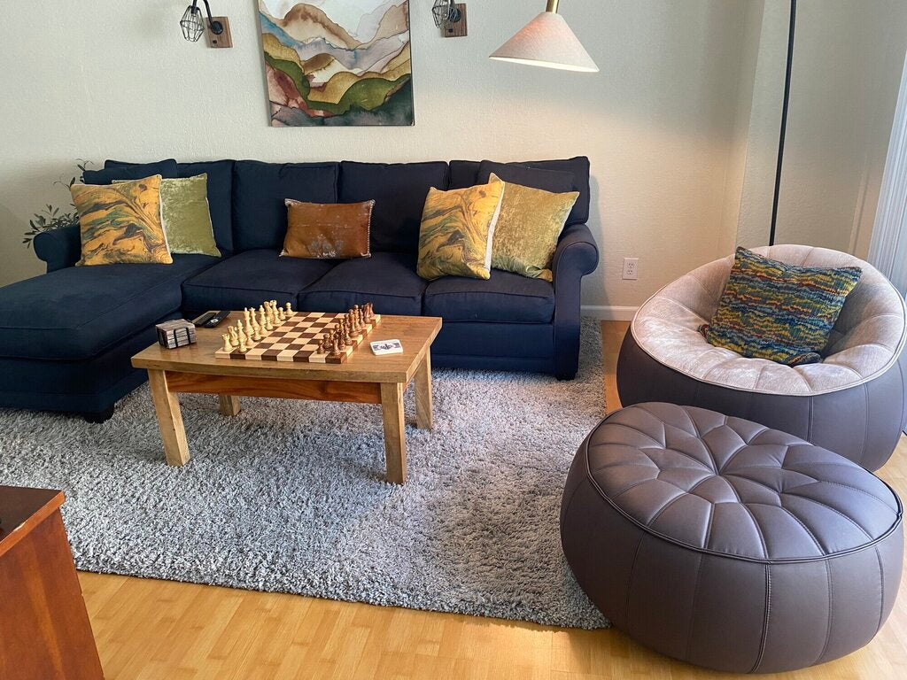 Tropical Salvage Live Edge Coffee Table With One Drawer