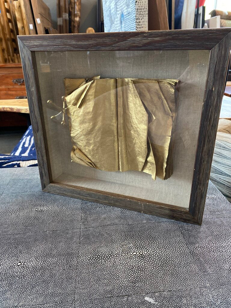 Gold Foil Shadowbox