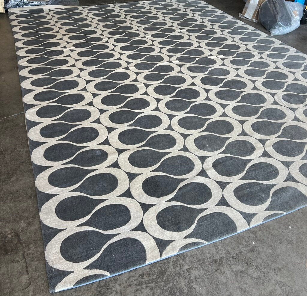 Tibetan Handknotted Wool Rug