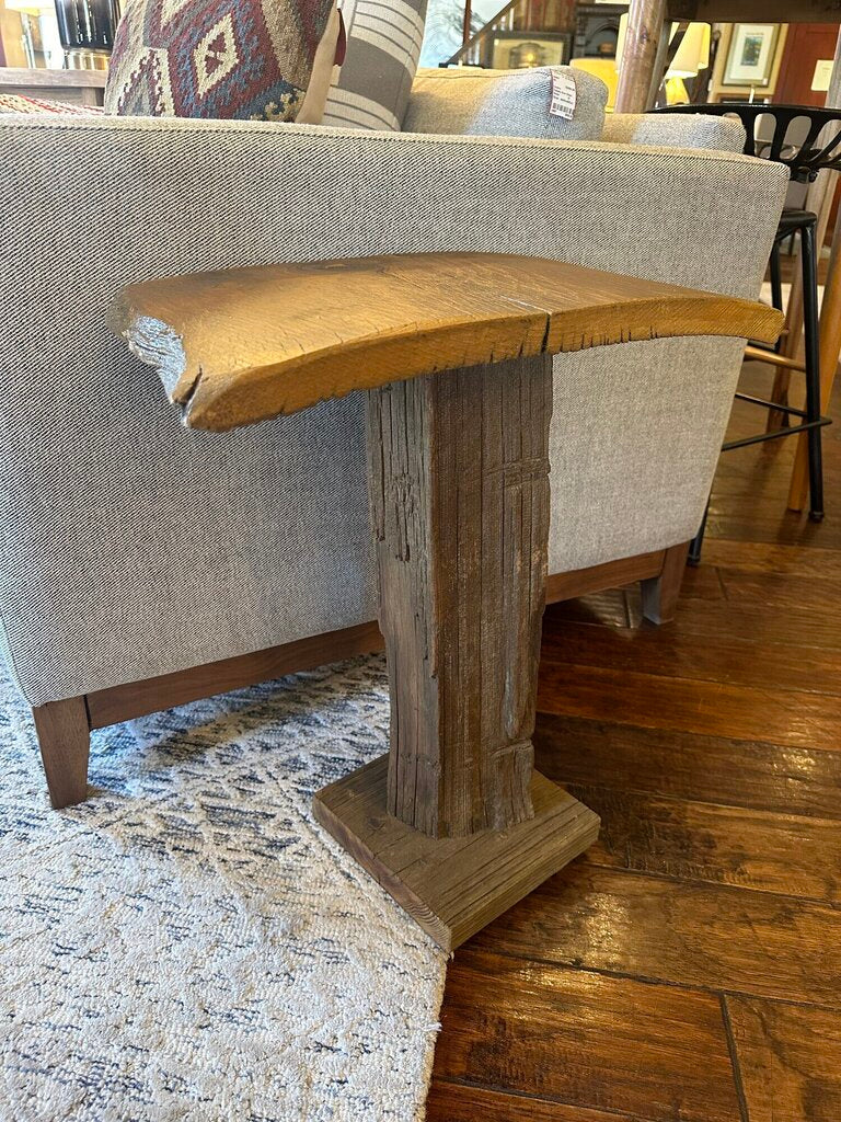 Reclaimed Barnwood Side Table