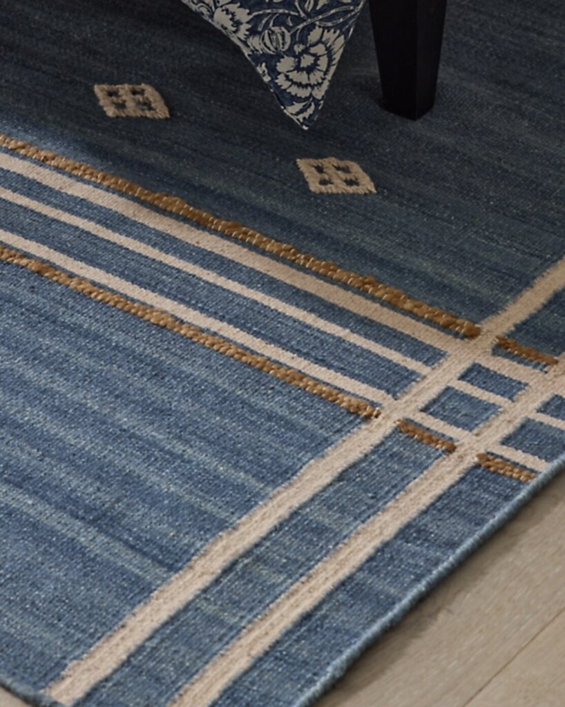Garnet Hill Nomi Flat Weave Rug