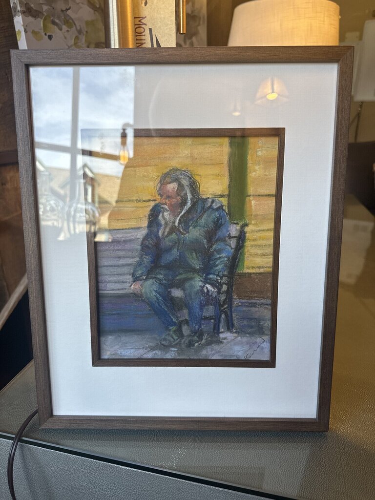 Waiting For The Train by Linda Townsend