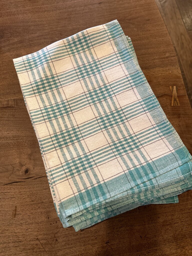 Plaid Napkins - Set Of 7