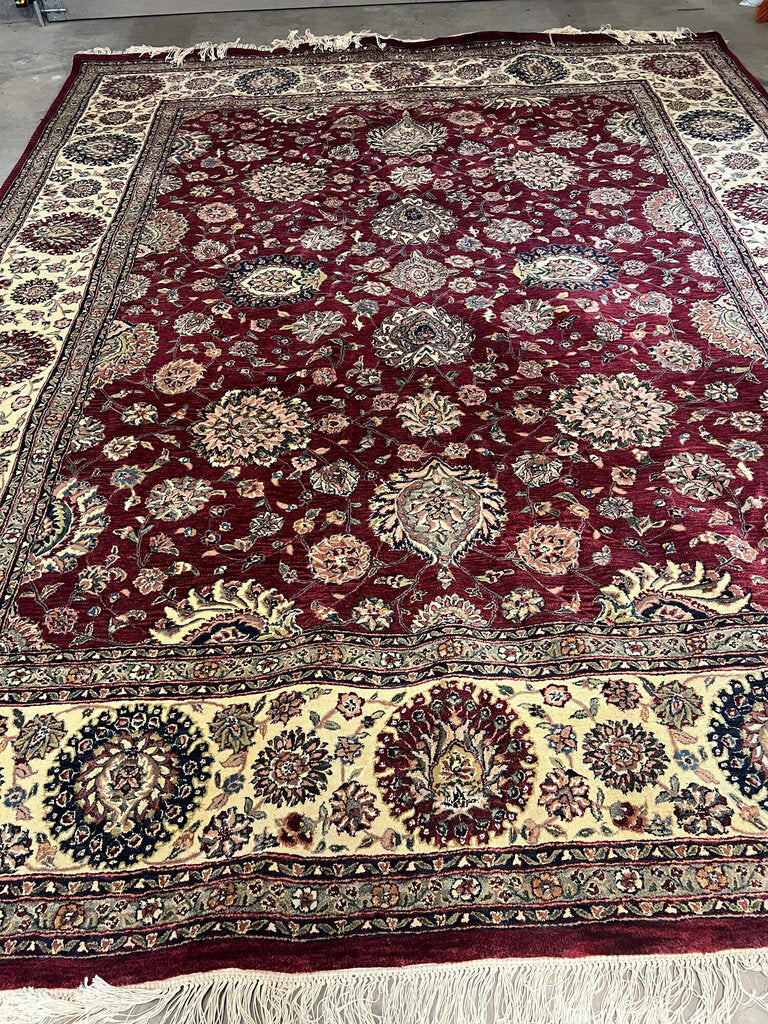 Persian Style Wool Pile - Latex Back