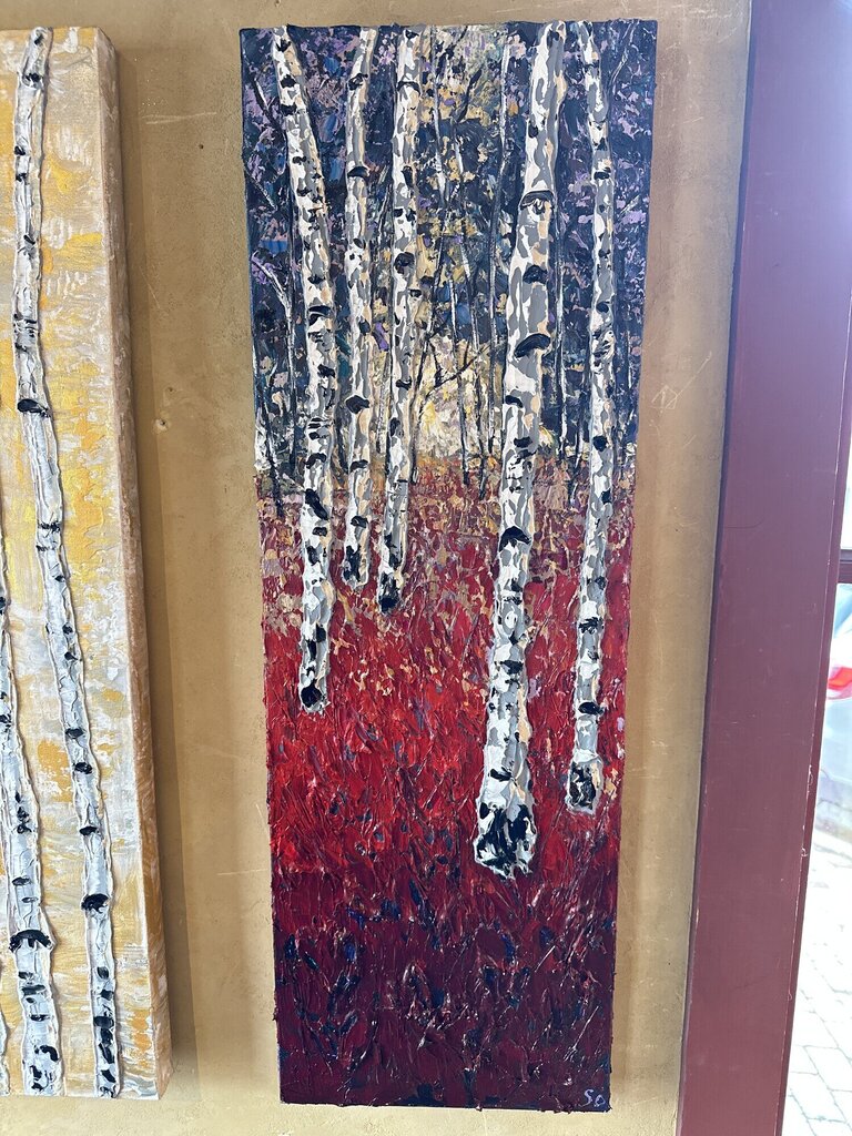 Crimson Dogwood by Local Artist Sandie Davis