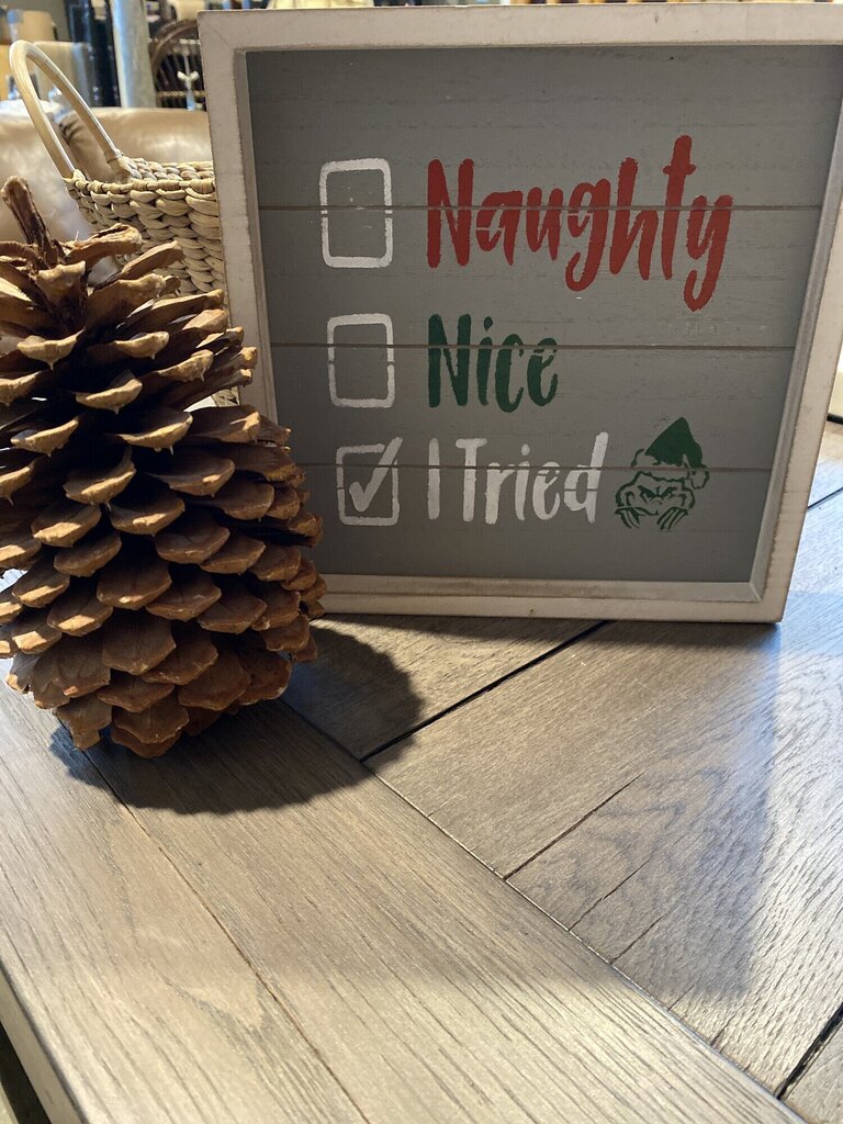 Naughty Nice I Tried