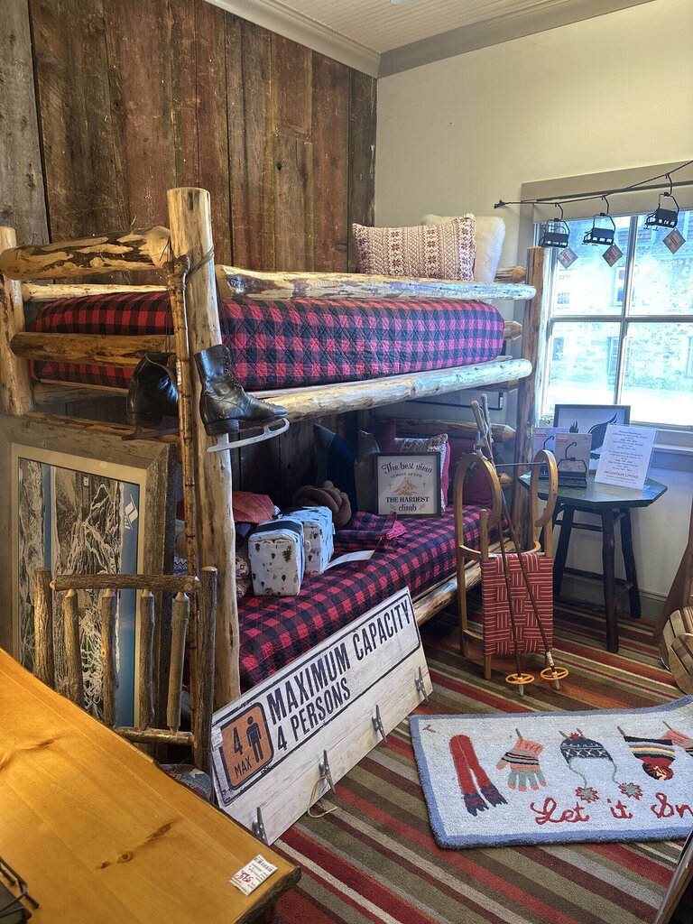 Lodge Pole Bunk Bed - Twin XL over Twin XL