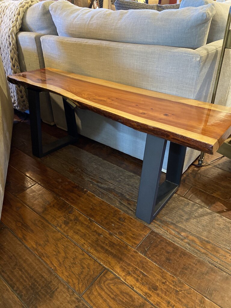 Custom Redwood Bench