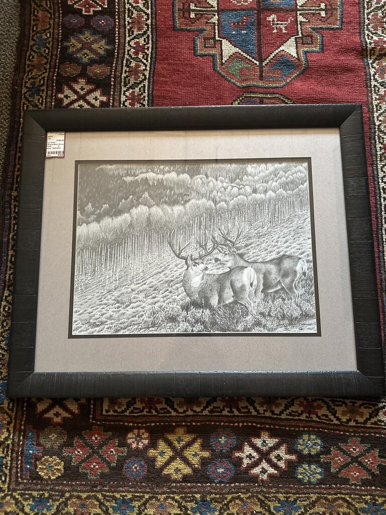 Mineral Basin Mulies - Signed and Numbered