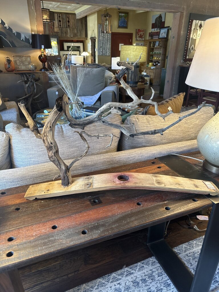Barrel Stave Manzanita Sculpture