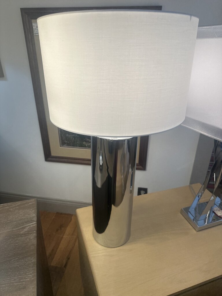 Chrome Base Lamp