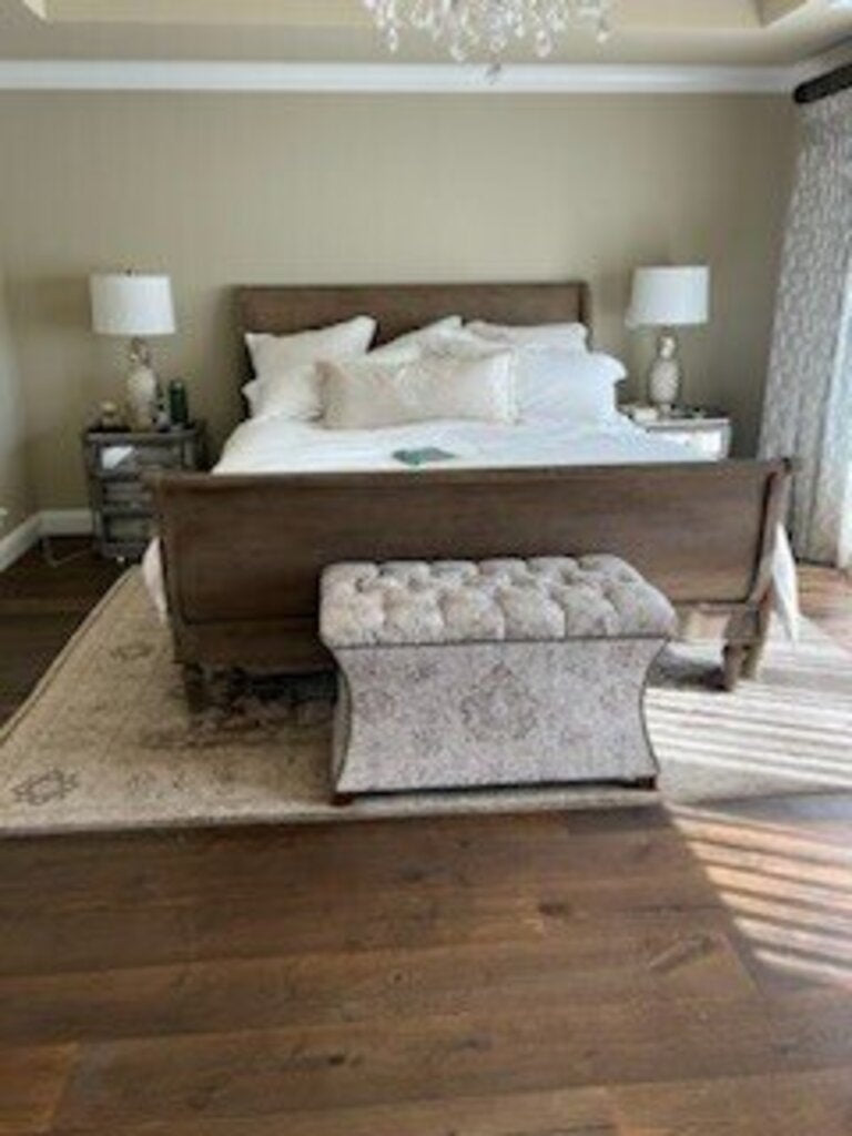 Restoration Hardware St James Sleigh Bed - Cal King