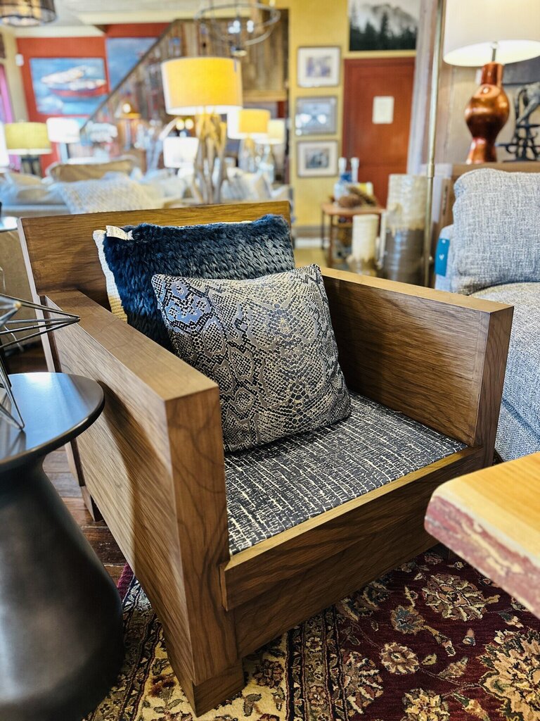 Wood Accent Chair
