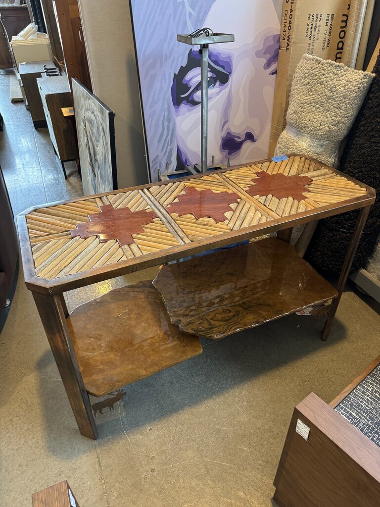 Rustic Console One of a Kind Sandstone