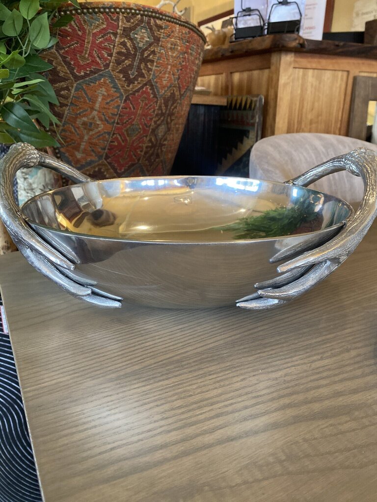Silver Antler Bowl