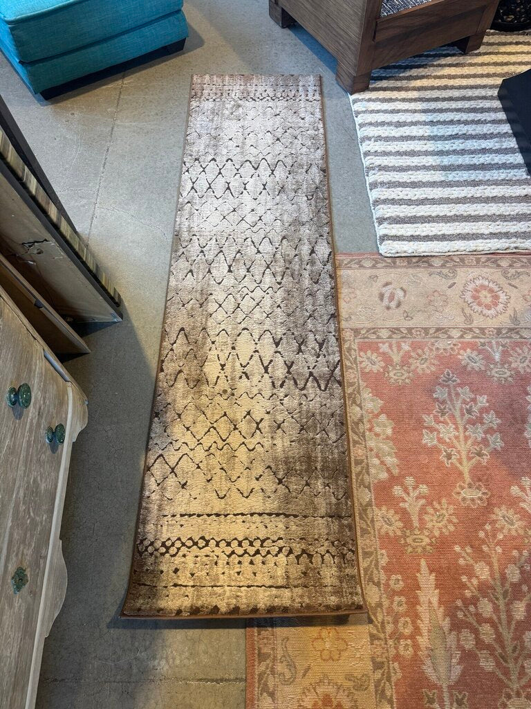 Weathered Treasures Geometric Runner
