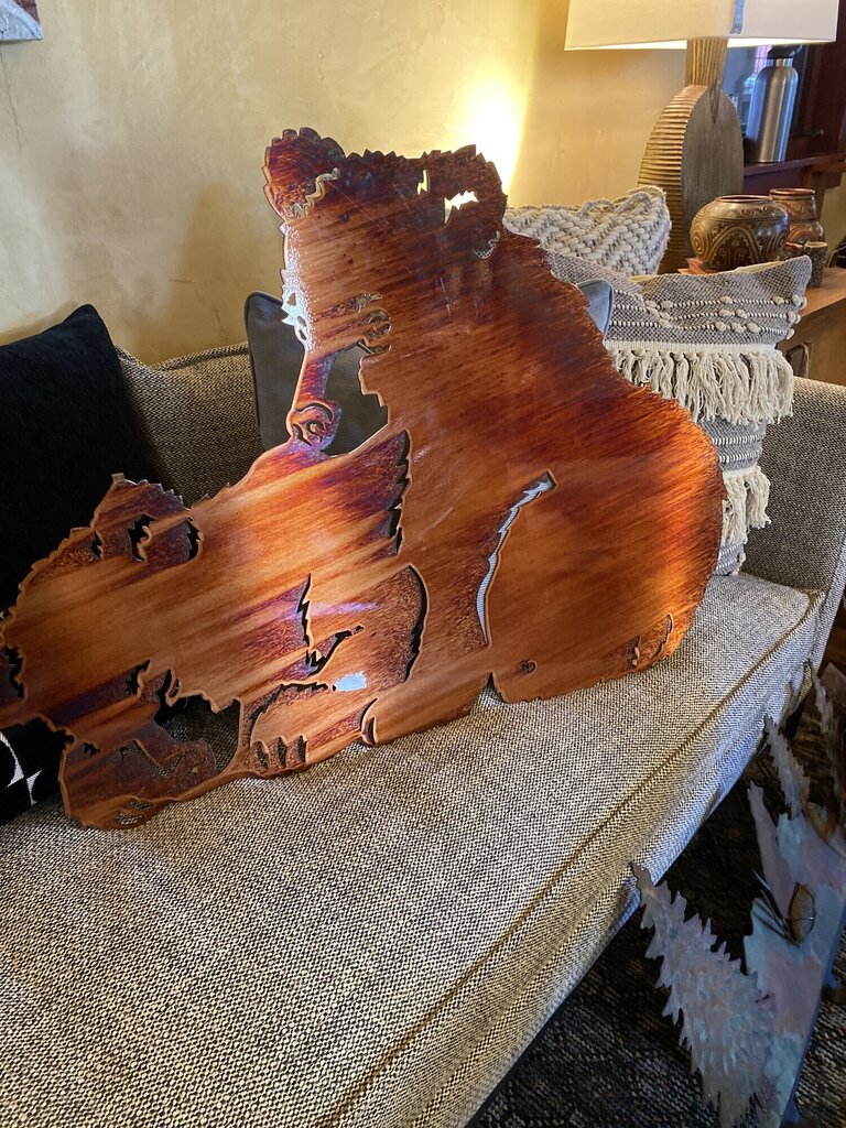 Lazer Cut Metal Bears