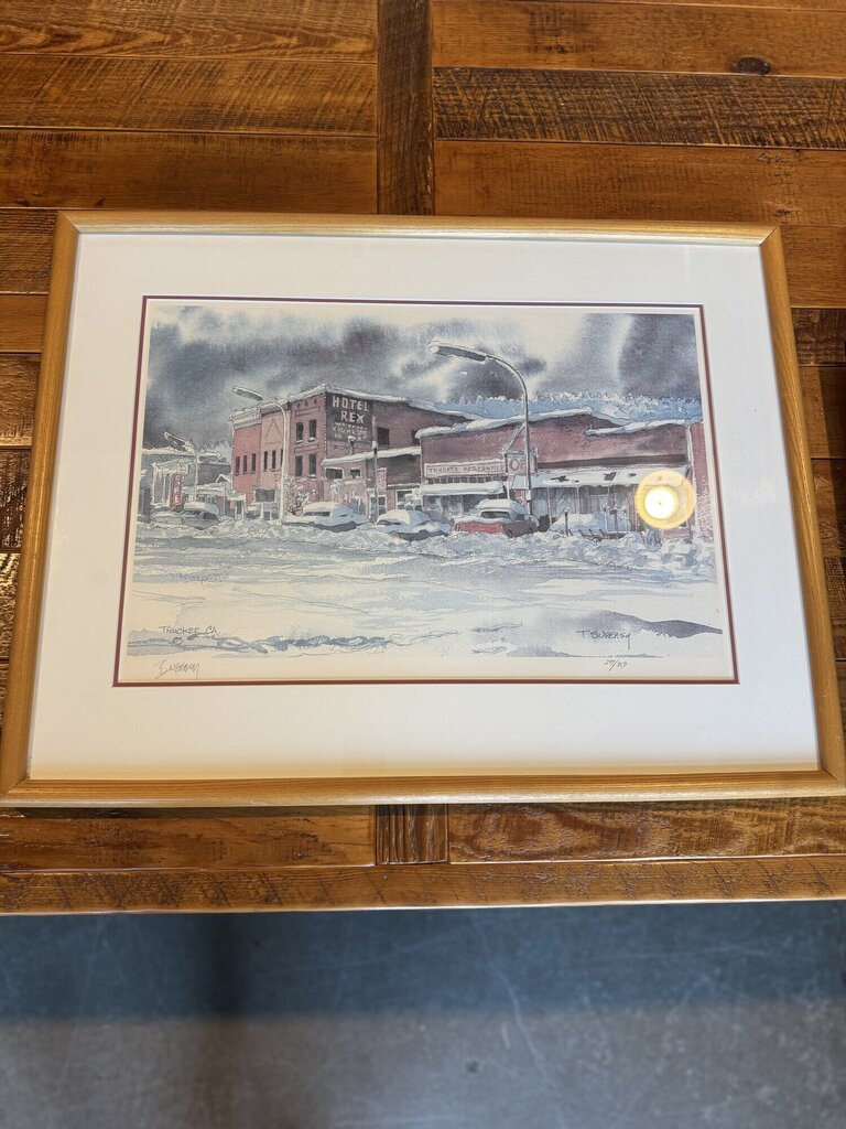 Truckee Water Color
