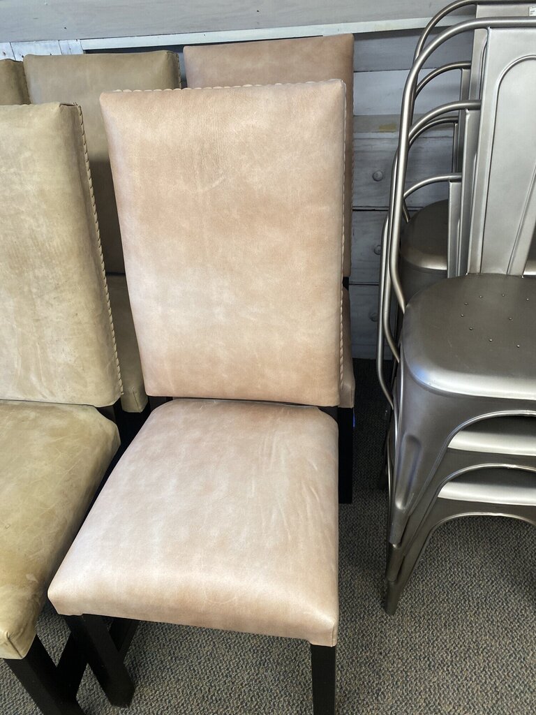 Leather Dining Chairs - Set Of 2