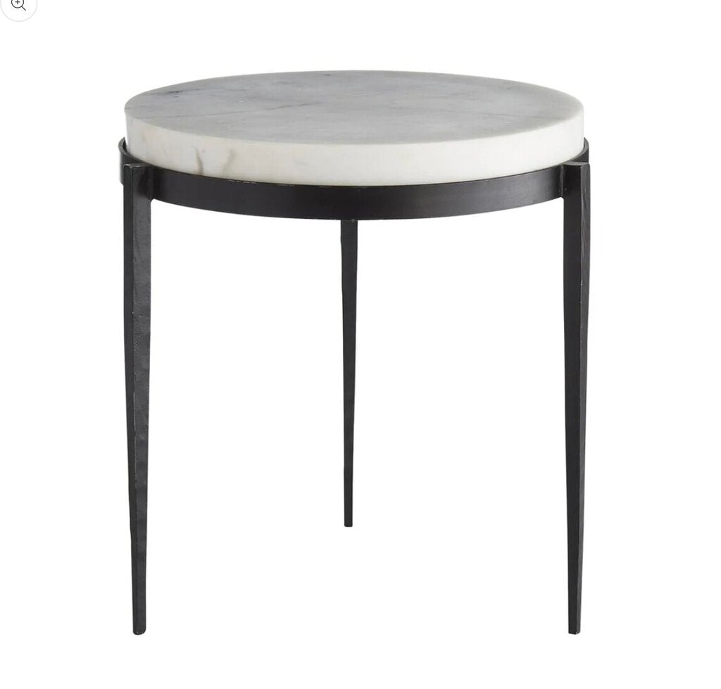 Arteriors Kelsie Marble Side Table