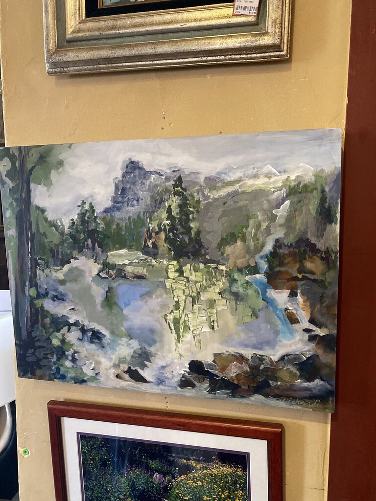 Spring Thaw At Little Bear Lake By Linda Richardi