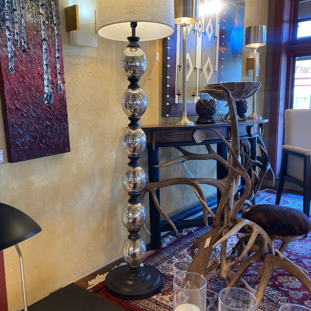 Pottery Barn Stacked Mercury Floor Lamp