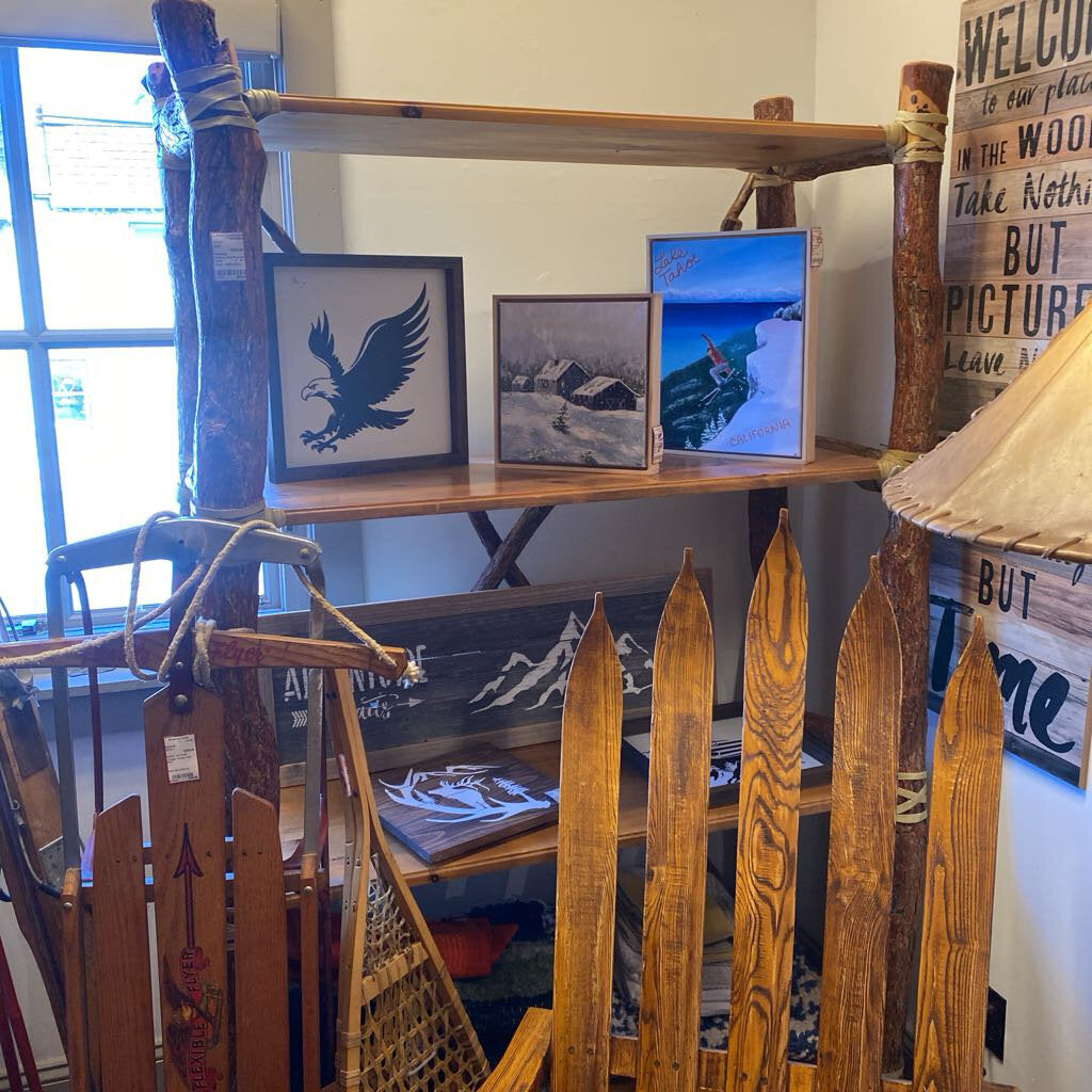 Hickory and Pine Shelf
