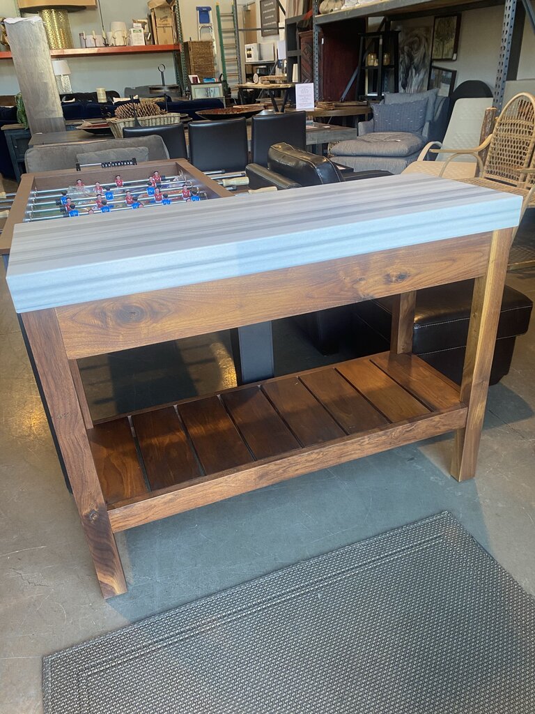 Marble Top Kitchen Island
