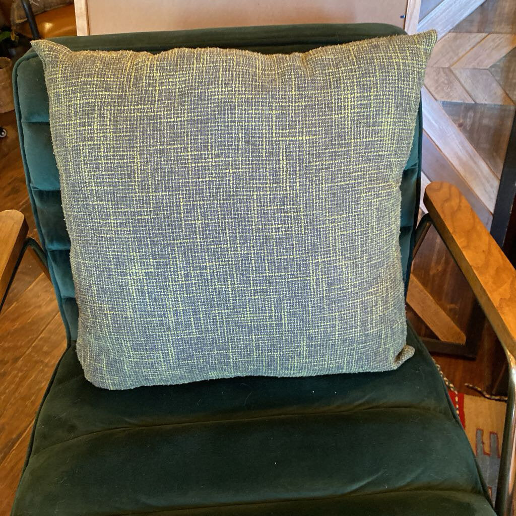 Green Tweed Pillow