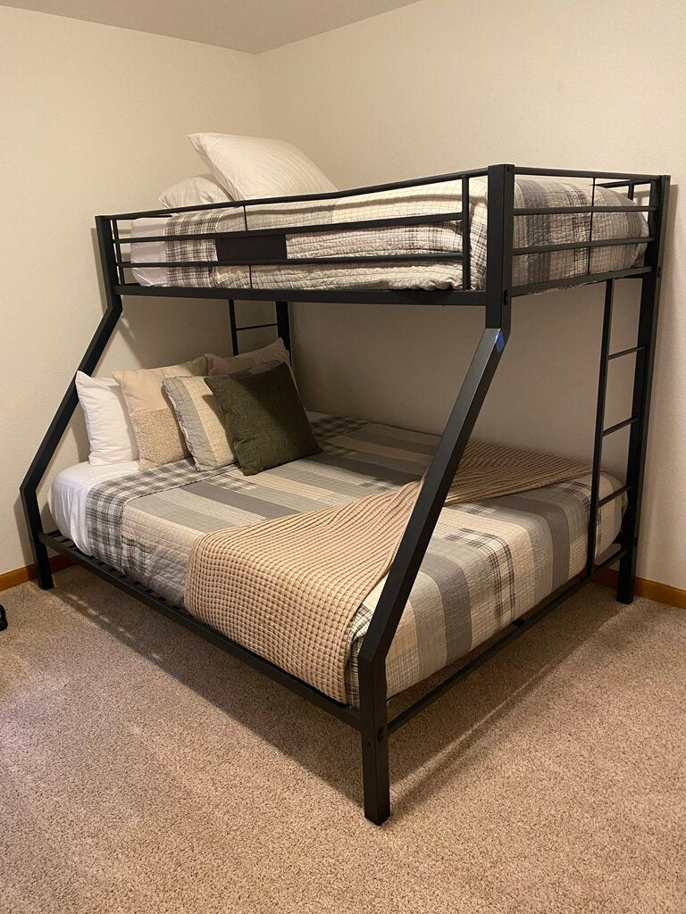 Black Metal Bunk Bed