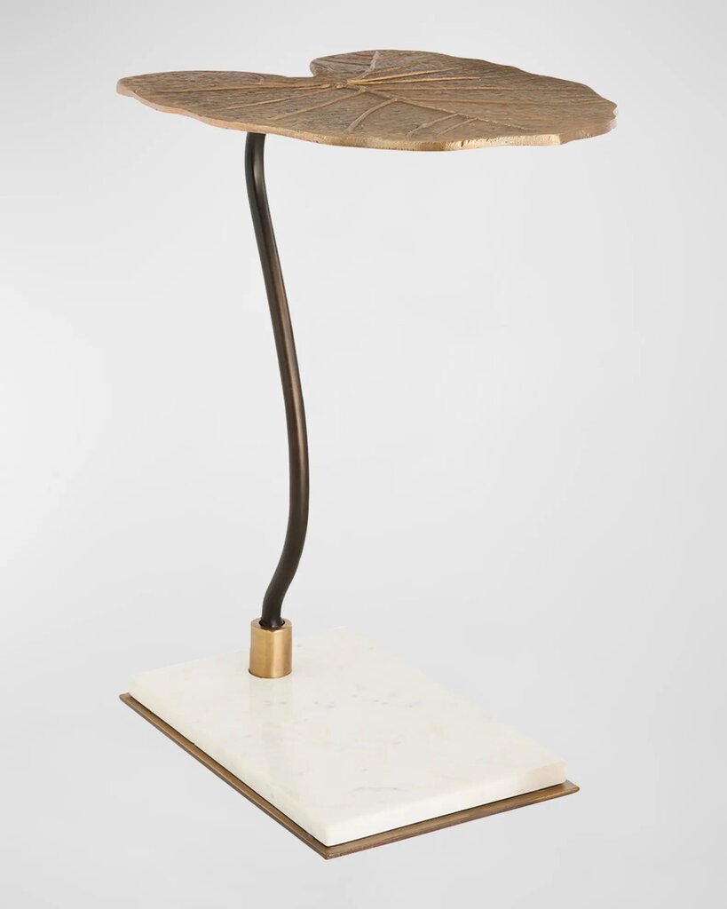 Gold Leaf side table