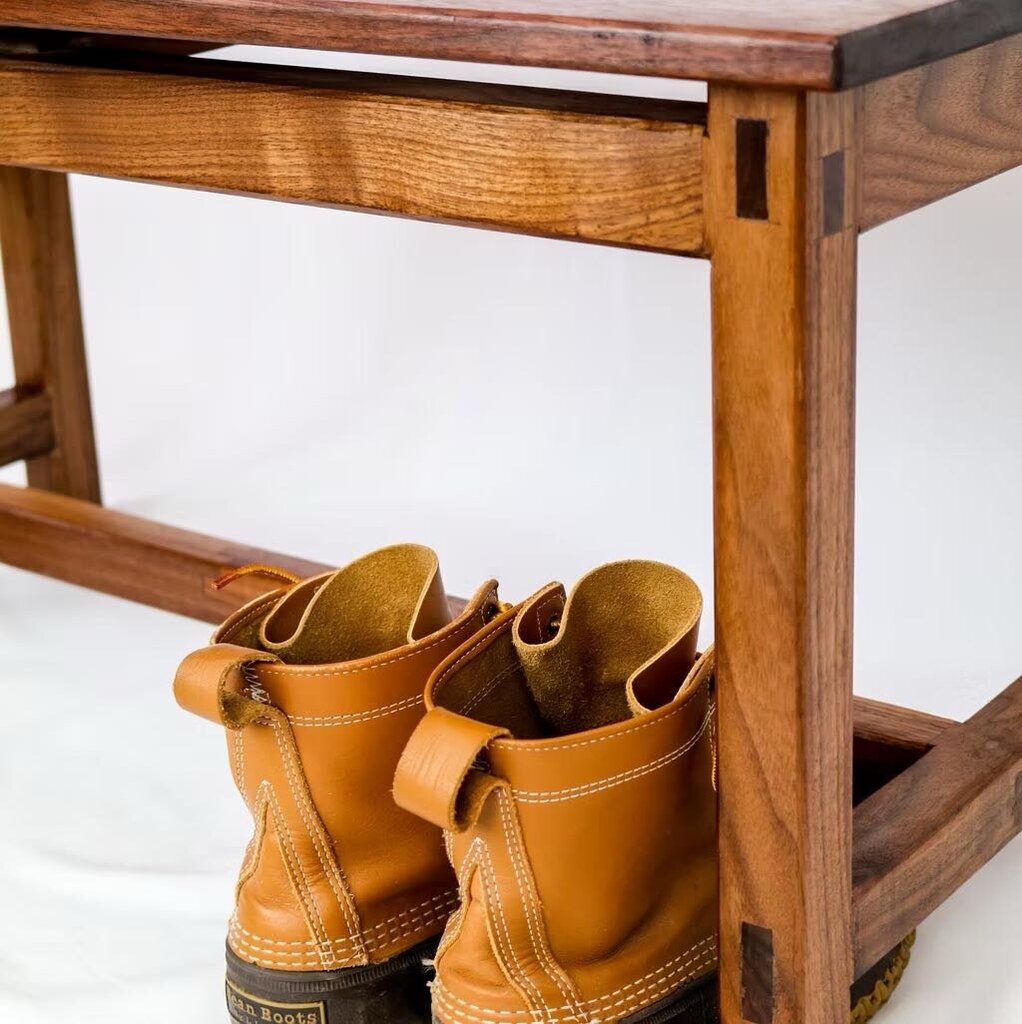Custom Japanese Joinery Bench By Patchwork Studio