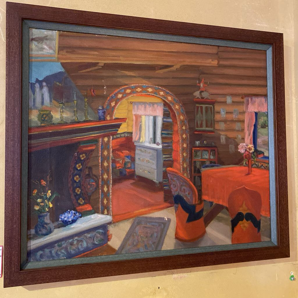Swiss Chalet Art
