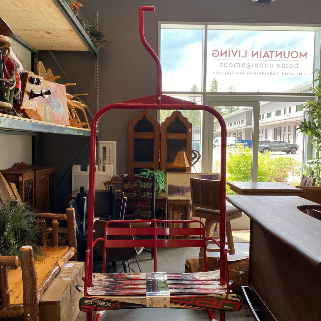 Vintage Ski Lift Chair