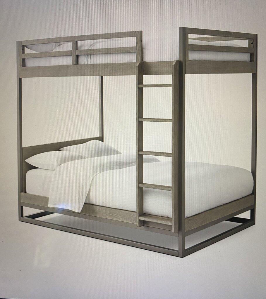 Restoration Hardware Kieran Full Over Full Bunk Bed