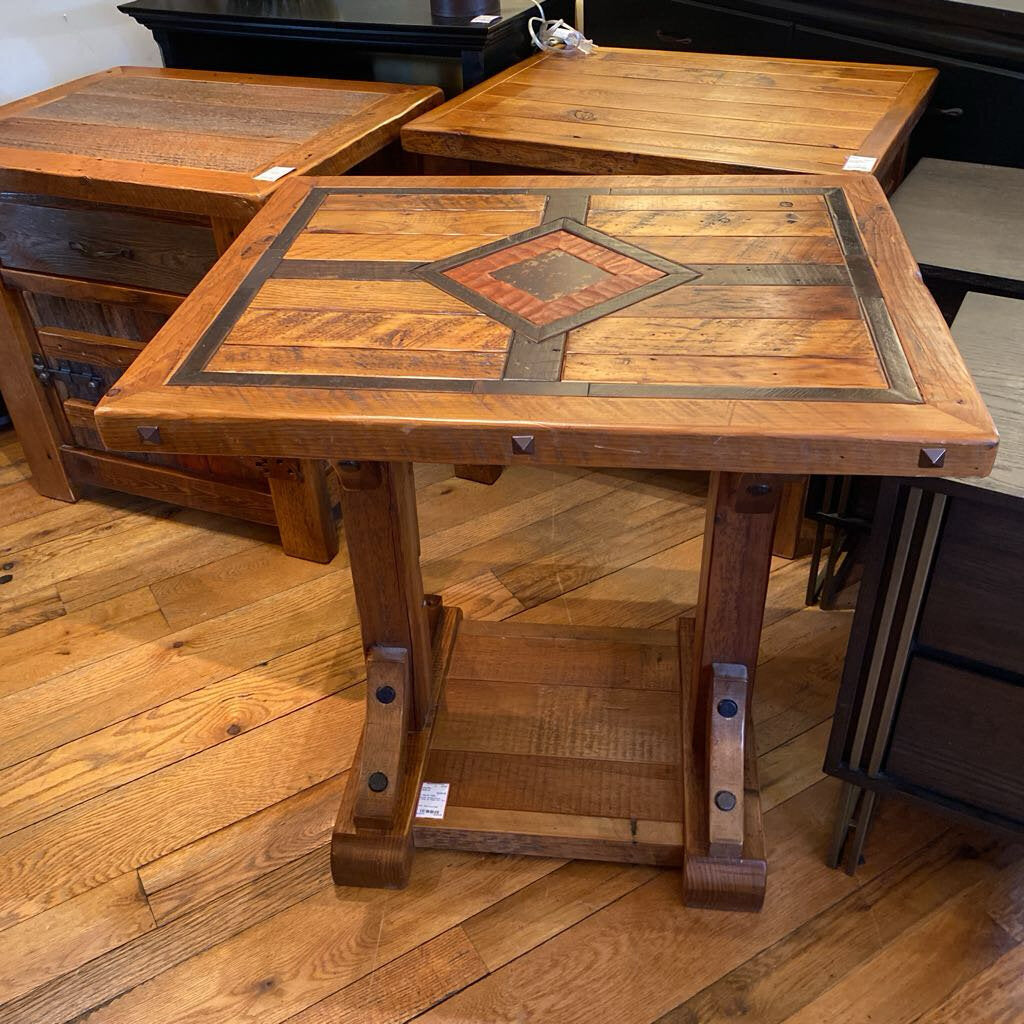 Rustic Wood Game Table, Or Table For Two