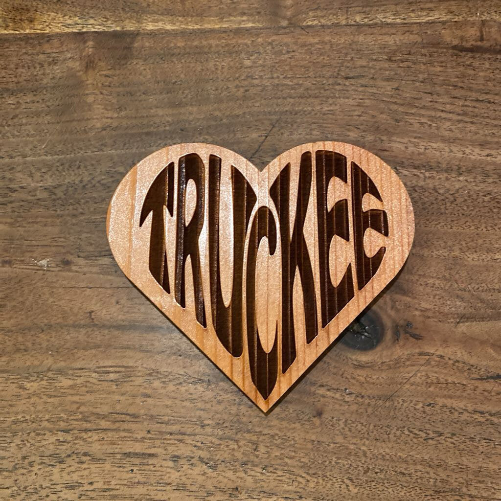 Truckee Love Magnet By Rustic Incline