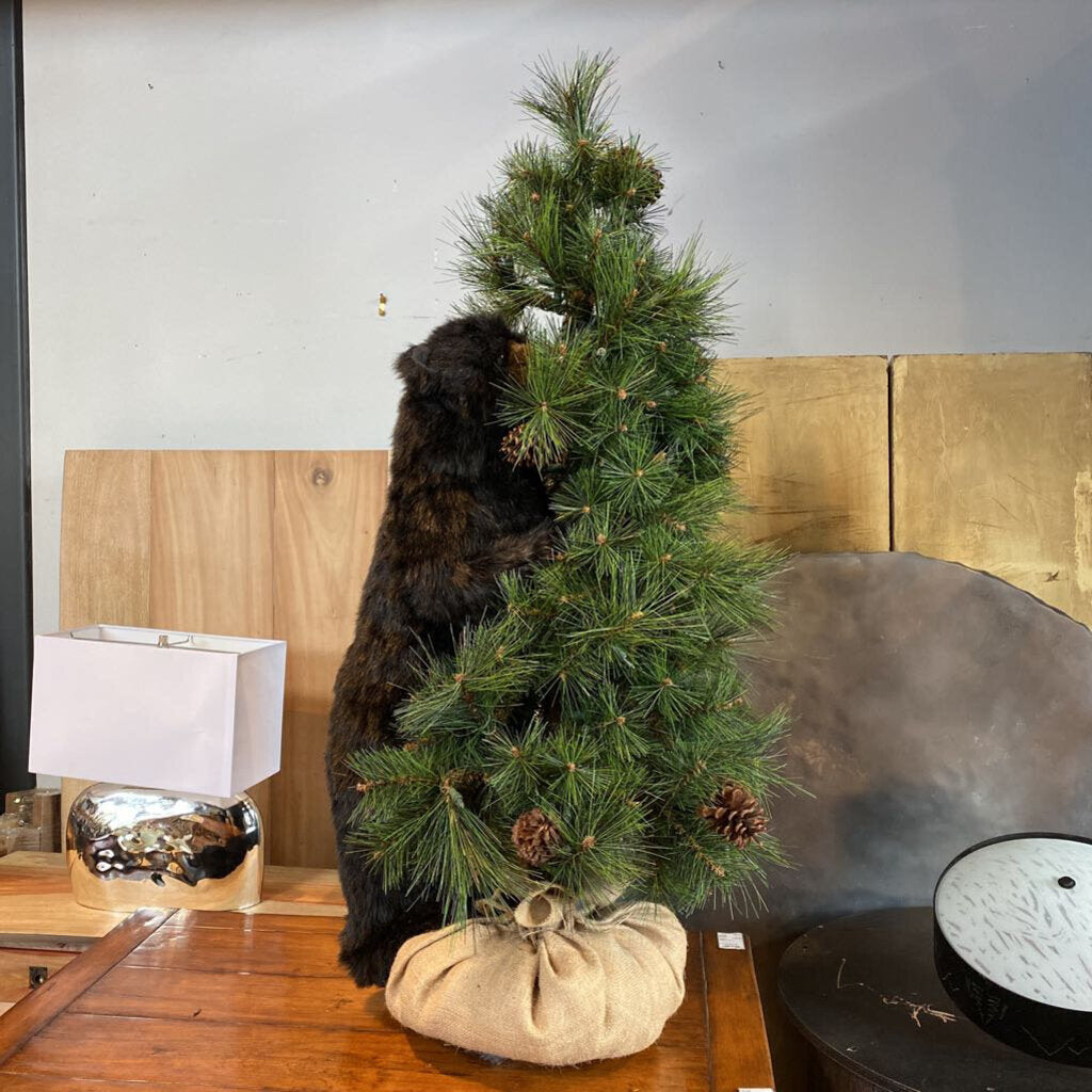 Stuffed Bear With Tree