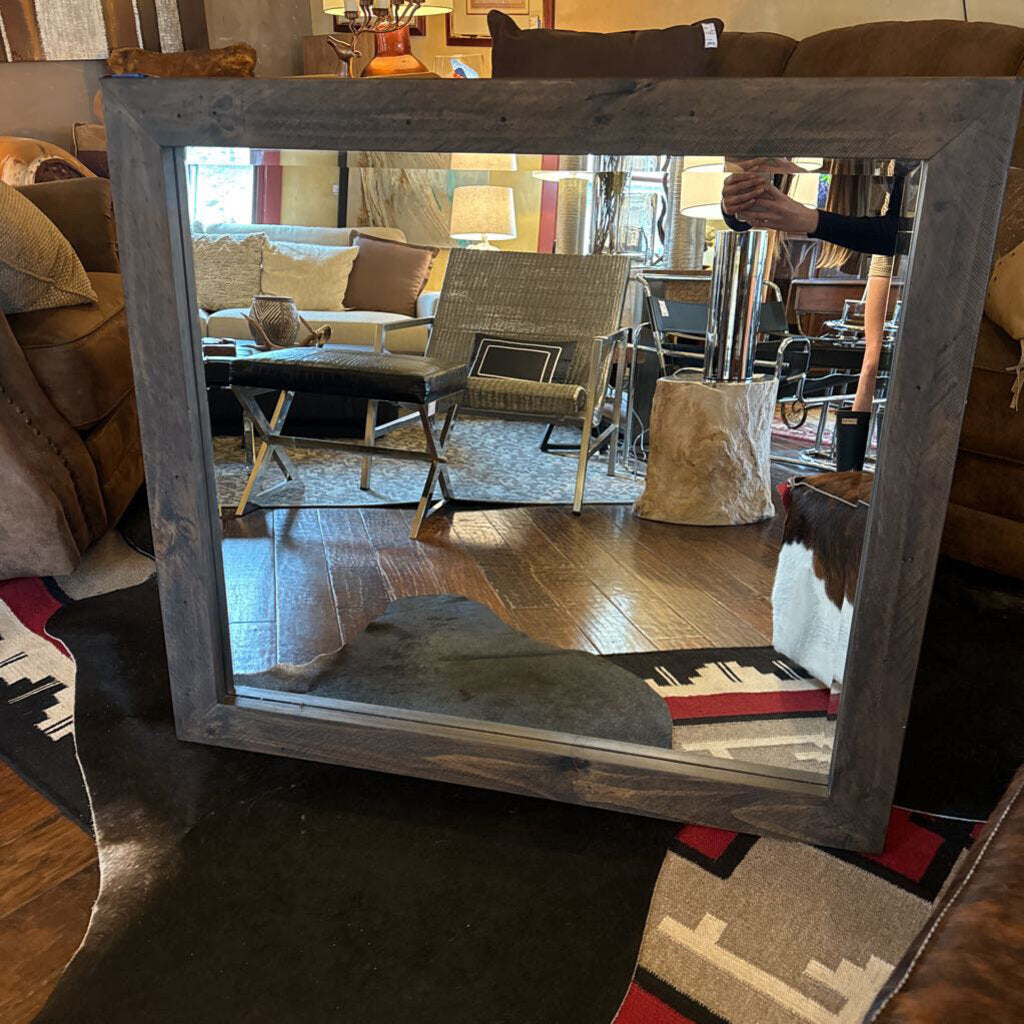 Wood Framed Mirror
